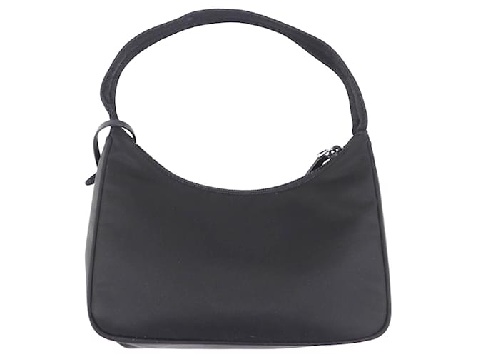 Borsa a tracolla Prada Mini Re Nylon Re Edition 2000 Nera Nero - vista 2