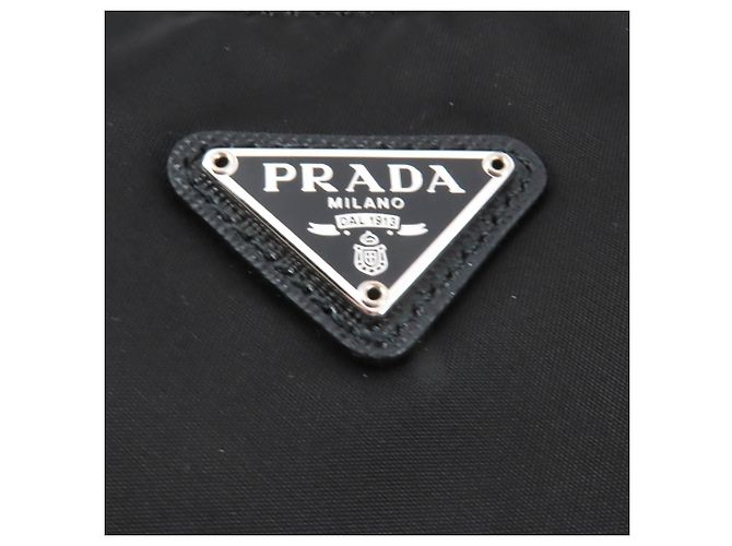 Borsa a tracolla Prada Mini Re Nylon Re Edition 2000 Nera Nero - vista 6