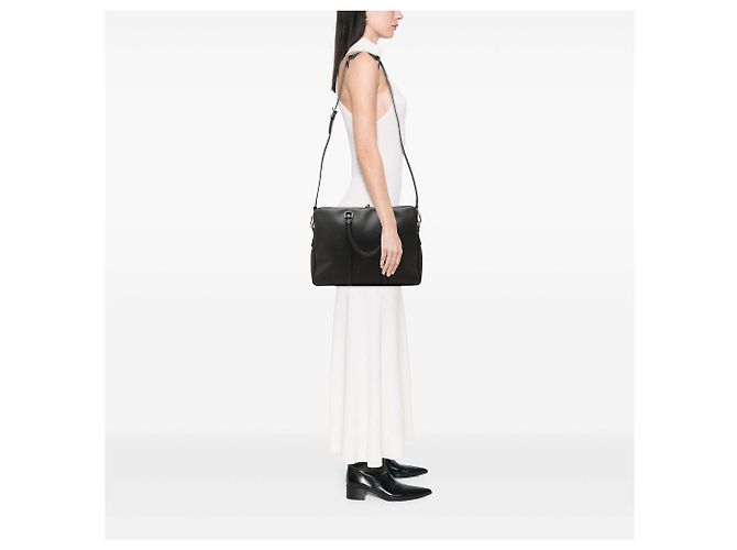 Louis Vuitton Black Taiga Porte Documents Voyage PM Nero - vista 6