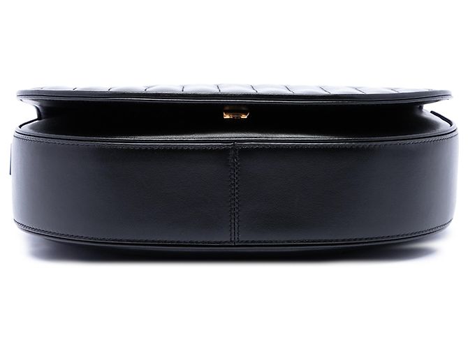 Saint Laurent Bolso Bandolera Joan de Piel de Ternera Acolchada Negro Medium - vista 3