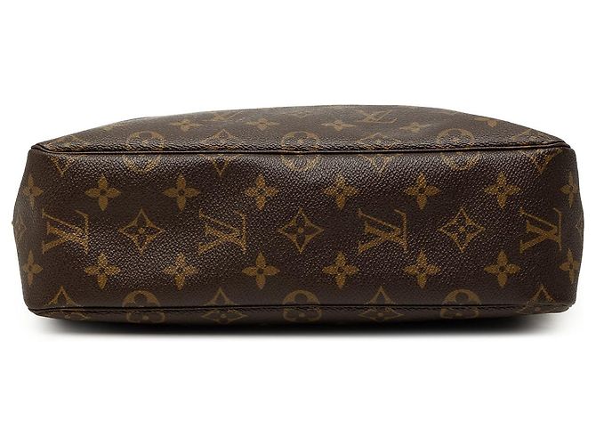 Louis Vuitton Brown Monogram Trousse Toilette 28 Marrone - vista 3