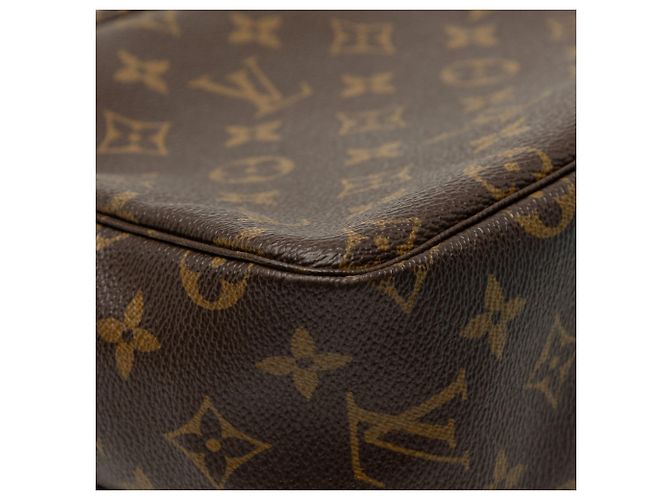 Louis Vuitton Brown Monogram Trousse Toilette 28 Marrone - vista 7