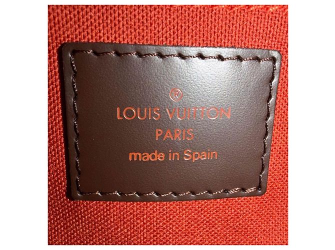 Louis Vuitton Brown Damier Ebene Ribera MM Marrone - vista 5