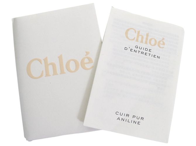 Chloé Mini Borsa a Tracolla C Chain in Vitello e Camoscio Rossa Rosso - vista 16