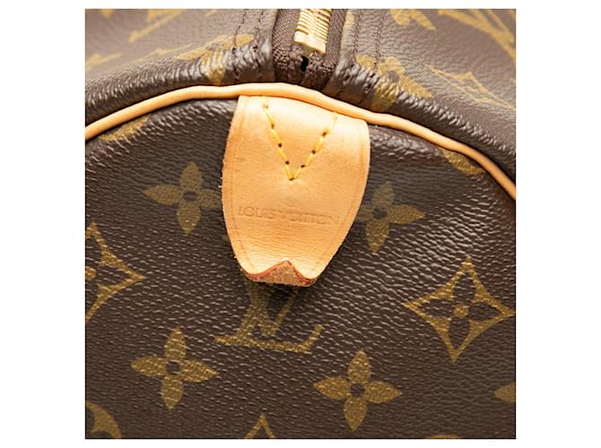 Louis Vuitton Brown Monogram Keepall 60 Marrone - vista 4