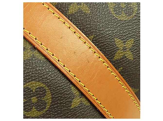 Louis Vuitton Brown Monogram Keepall Bandouliere 60 Marrone - vista 13
