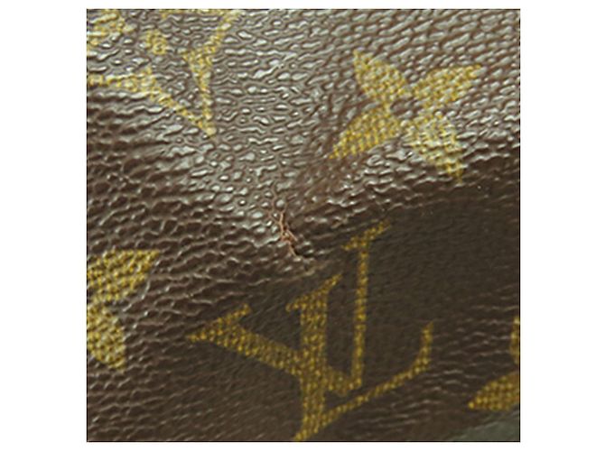 Louis Vuitton Brown Monogram Keepall Bandouliere 60 Marrone - vista 17