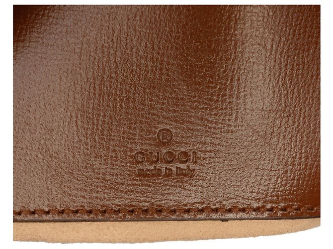 Borsa Mini GG Supreme Mezzaluna Gucci Beige - vista 5