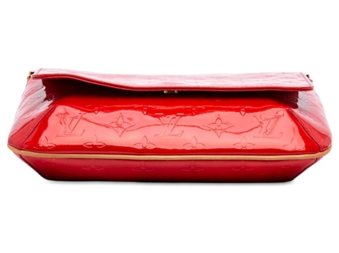 Louis Vuitton Red Monogram Vernis Thompson Street Rosso - vista 3