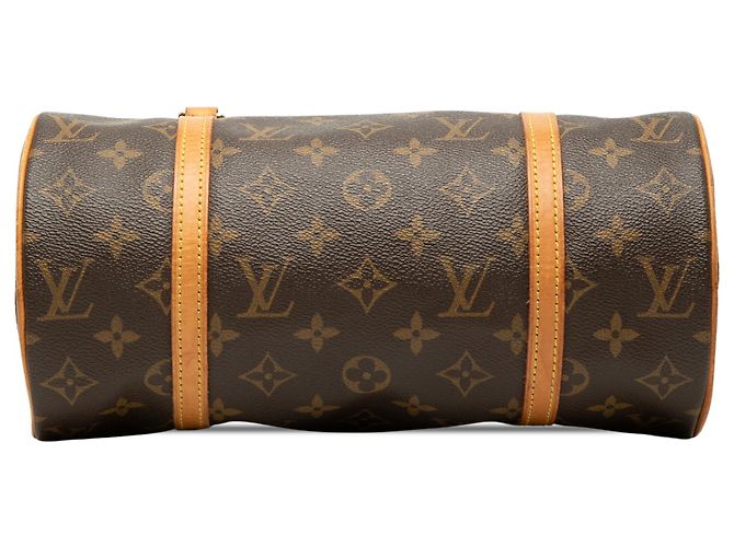 Louis Vuitton Brown Monogram Papillon 28 Marrone - vista 3