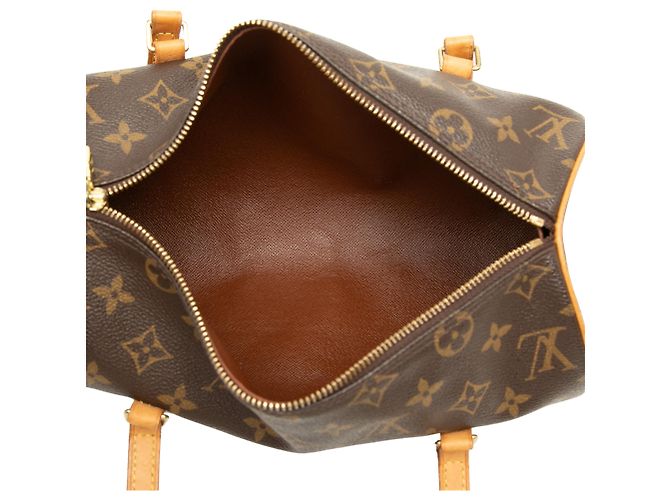 Louis Vuitton Brown Monogram Papillon 28 Marrone - vista 4
