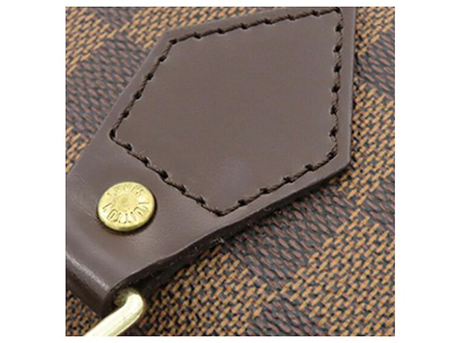 Louis Vuitton Brown Damier Ebene Speedy 25 Marrone - vista 11