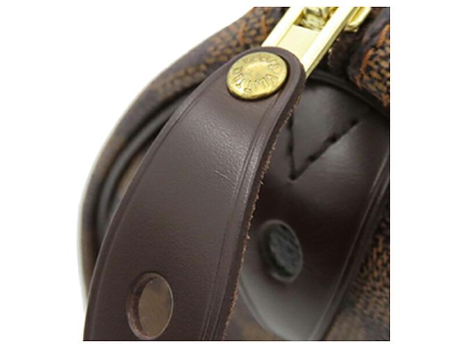 Louis Vuitton Brown Damier Ebene Speedy 25 Marrone - vista 12
