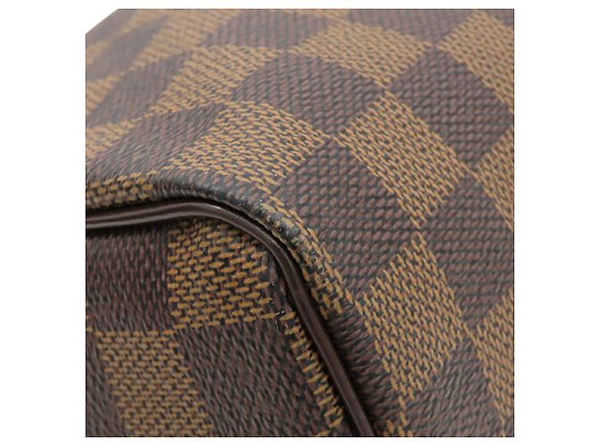 Louis Vuitton Brown Damier Ebene Speedy 25 Marrone - vista 6