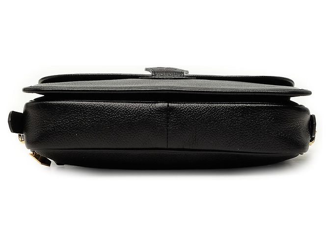 Borsa a tracolla in pelle nera Saint Laurent - vista 3