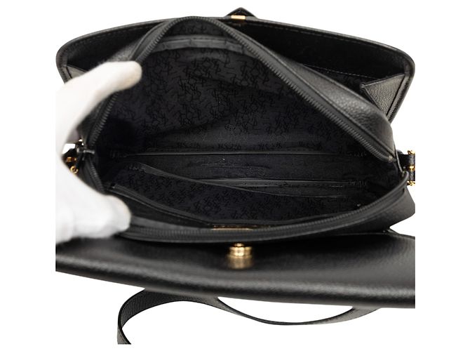 Borsa a tracolla in pelle nera Saint Laurent - vista 4