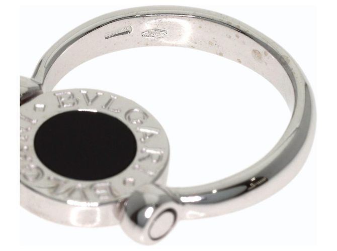 Bulgari Anello Bvlgari Bvlgari Flip Diamanti e Onice - vista 5