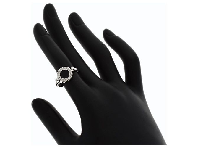 Bulgari Anello Bvlgari Bvlgari Flip Diamanti e Onice - vista 8