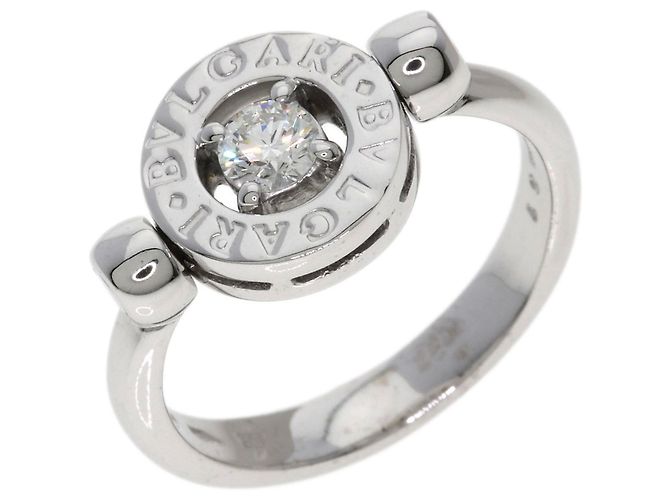 Bulgari Anello Bvlgari Bvlgari Flip Diamond Ring - vista 2