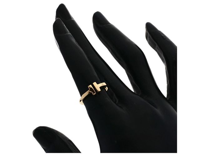 Anello Tiffany & Co. T Wire in oro rosa 18K - vista 7