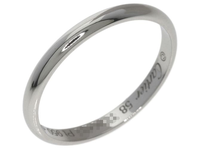 Cartier Ehering aus Platin - Ansicht 2
