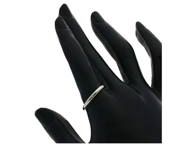 Cartier Ehering aus Platin - Ansicht 6