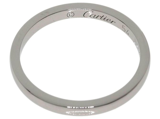 Cartier Platin-Bandring für Damen - Ansicht 4