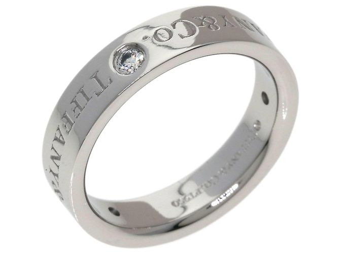 Anello fede con diamanti da donna Tiffany & Co. - vista 2