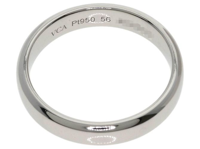 Van Cleef & Arpels Toujours Ehering aus Platin - Ansicht 4