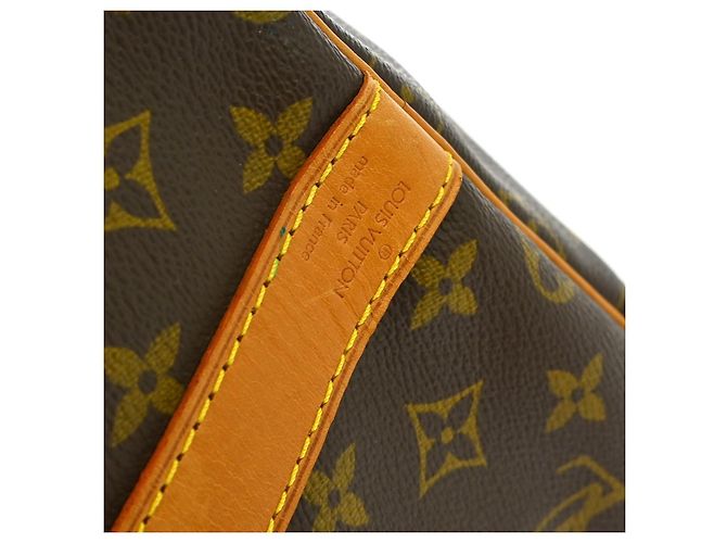 Louis Vuitton Keepall Bandoulière Monogram 55 Marrone - vista 4