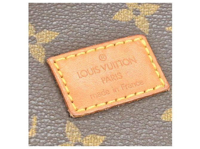 Louis Vuitton Saumur Monogram 35 Marrone - vista 4