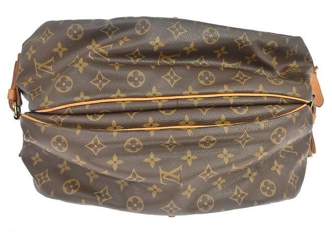 Louis Vuitton Saumur Monogram 35 Marrone - vista 6