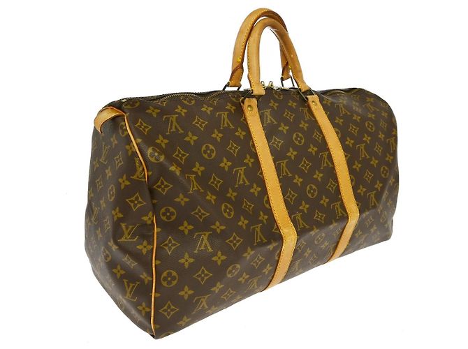 Louis Vuitton Keepall Monogram 50 Marrone - vista 2