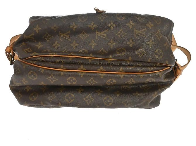 Louis Vuitton Saumur Monogram 35 Marrone - vista 7