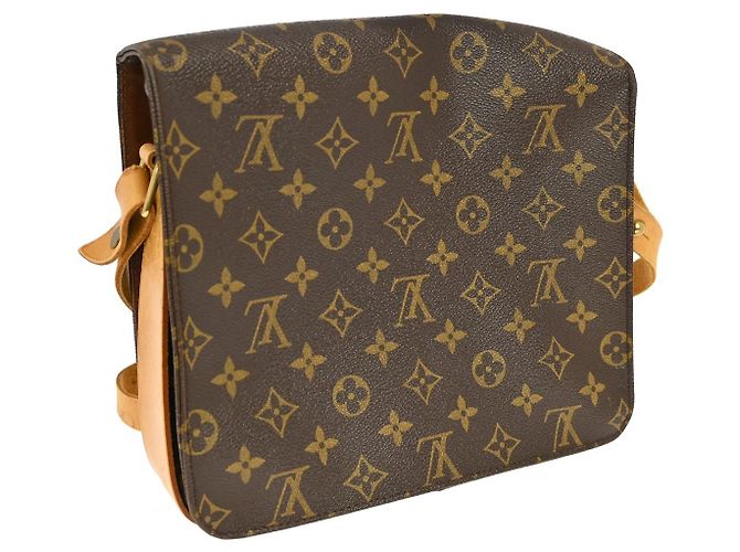 Louis Vuitton Cartouchiere Monogram GM Marrone - vista 2