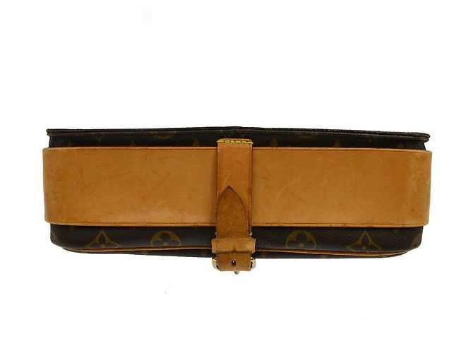 Louis Vuitton Cartouchiere Monogram GM Marrone - vista 7