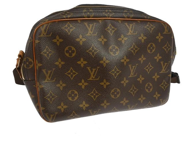 Louis Vuitton Reporter Monogram PM Marrone - vista 2
