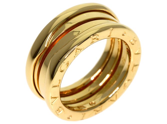 Bulgari Anello Bvlgari B.zero1 a 2 bande in oro giallo 18K - vista 2