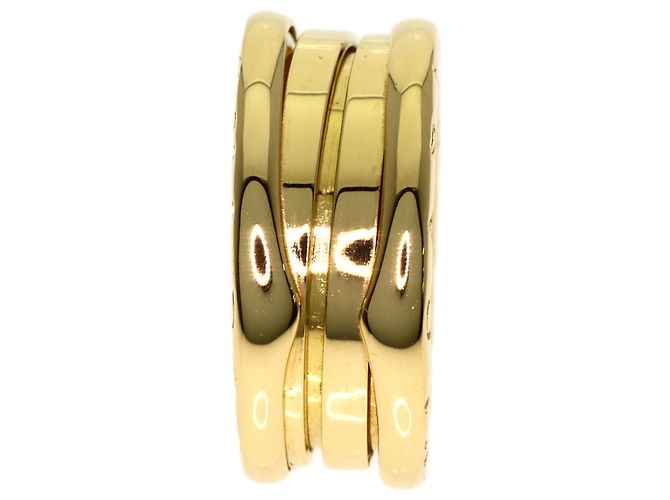 Bulgari Anello Bvlgari B.zero1 a 2 bande in oro giallo 18K - vista 3