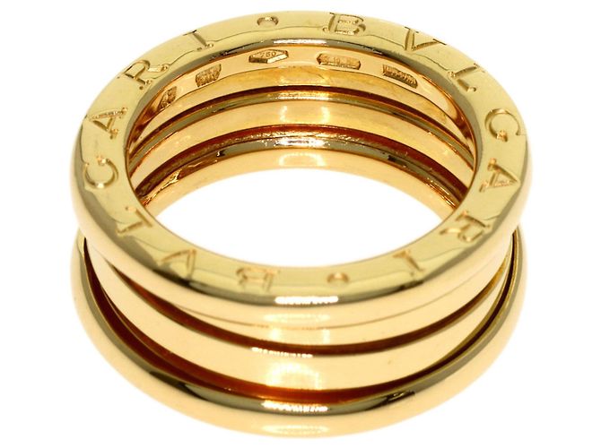 Bulgari Anello Bvlgari B.zero1 a 2 bande in oro giallo 18K - vista 4