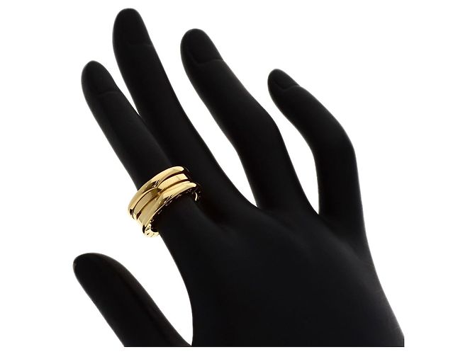 Bulgari Anello Bvlgari B.zero1 a 2 bande in oro giallo 18K - vista 5
