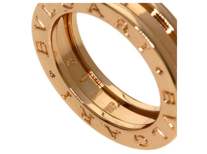 Bulgari Anello Bvlgari B.zero1 in oro rosa 18K - vista 5