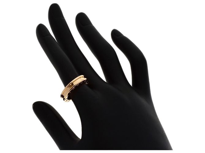 Bulgari Anello Bvlgari B.zero1 in Oro Rosa 18K - vista 9