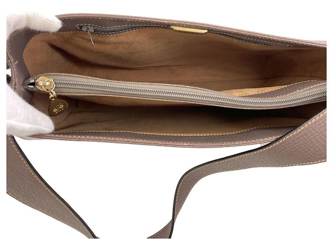 Borsa a spalla singola Loewe Logo Marrone - vista 5