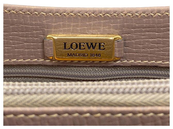 Borsa a spalla singola Loewe Logo Marrone - vista 6