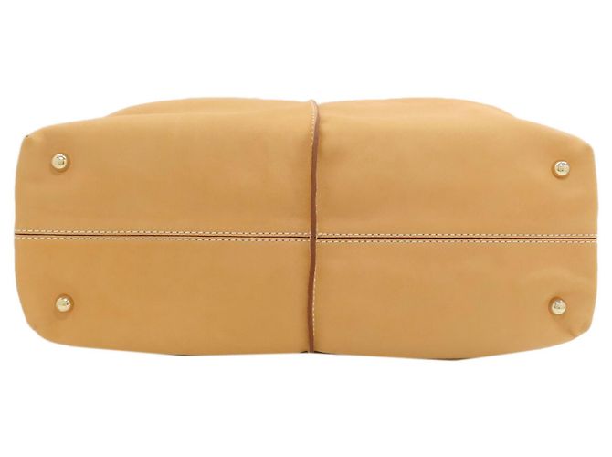 Tod's 2-Way Ledertote Beige - Ansicht 4