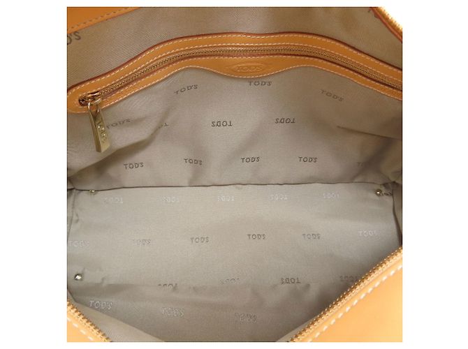 Tod's 2-Way Ledertote Beige - Ansicht 5