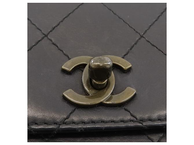 Borsa Chanel Matelassé Coco Mark Nero - vista 18