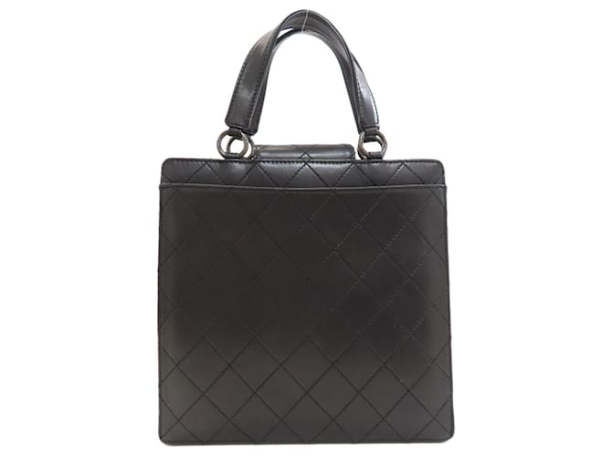 Borsa Chanel Matelassé Coco Mark Nero - vista 2