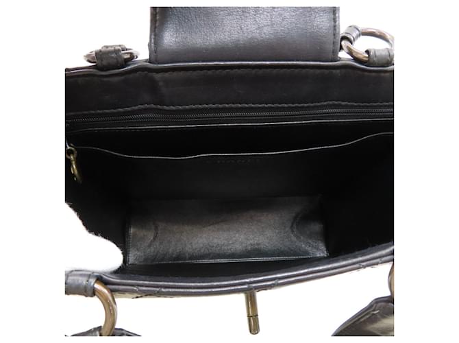 Borsa Chanel Matelassé Coco Mark Nero - vista 5